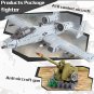 Warthog A10 Fighter DIY Model Building Block Planes Aircraft MOC Bricks Toys Set