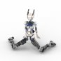 Mobile Suit Girl Mecha Building Blocks Female Robot MOC Bricks Toys Collection