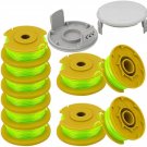 Spring Trimmer Spool Line Cap Replacement for Ryobi One Plus AC80RL3 18v 24v 40v Spring Trimmer Spool Line Cap Replacement for Ryobi One Plus AC80RL3 18v 24v 40v