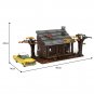 Evil Dead Cabin with Olds 88 Model Collection Architecture Building Blocks