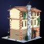 Street Modular Building Blocks Set for Balcony of European Town House Bricks Toy