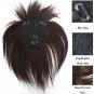 Women Genuine Human Hair Topper Large Cover Toupee Clip in Hairpiece Top Pieces