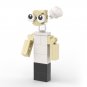 DIY Model Building Blocks Set for Amanda the Adventurer Animation MOC Bricks Toy