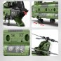 Transport Helicopter Building Blocks Set Military MOC Bricks DIY Model Kids Toys