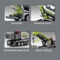 City Engineering Mixer Crane Excavator Building Blocks Vehicle Model Bricks Toys