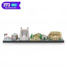 Rome Architecture Skyline Model Building Blocks Set City MOC Brick Toys 373pcs
