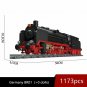 BR01 Steam Train Locomotive Building Blocks Set MOC Bricks Model Toys Kids Gifts