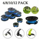 0.065" String Trimmer Spools Line Cap Covers Replacement for Ryobi One+ AC14RL3A 0.065" String Trimmer Spools Line Cap Covers Replacement for Ryobi One+ AC14RL3A