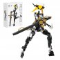 Female Mech Nurse Model Mobile Suit Girl Robot Collection Blocks Toy Bricks Gift