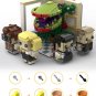 Mushnik's Shop Diorama Horror Plant DIY Model Building Blocks Set MOC Bricks Toy