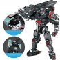 Heavy Duty Mecha Robot Building Blocks MU2 White Shark MOC Bricks Model Kids Toy