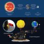 Earth Moon Sun Orrery Solar Rotation System Building Blocks Educational Toys