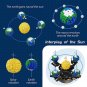 Earth Moon Sun Orrery Solar Rotation System Building Blocks Educational Toys