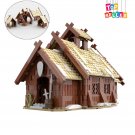 Viking Mead Hall DIY Model Building Blocks Set Village MOC Bricks Toys DIY Gift Viking Mead Hall DIY Model Building Blocks Set Village MOC Bricks Toys DIY Gift