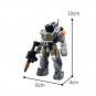Rapid Response Suit Model Building Blocks Set Robot Warrior MOC Brick Toys Gift
