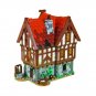Modular Medieval Tavern Mode Building Blocks Set MOC Bricks Toys Christmas Gift