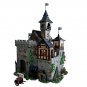 Modular Building Blocks Set for Black Falcon's Castle Street MOC Bricks Toys Kit