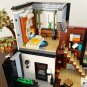 Korean Modern Villa Building Blocks Experts Street MOC Bricks DIY Model Toys Set