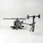 Bird Rocket Attack Helicopter Building Blocks Set Military MOC Bricks Toys Gifts