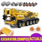 MOULD KING RC APP Control Technical Mobile Crane Model Building Block Toy Bricks