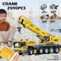 MOULD KING RC APP Control Technical Mobile Crane Model Building Block Toy Bricks