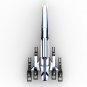 Building Blocks Set for Mass Effect Normandy SR-2 Spaceship Game MOC Bricks Toys