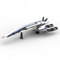 Building Blocks Set for Mass Effect Normandy SR-2 Spaceship Game MOC Bricks Toys
