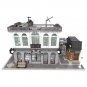 Brick Bank with Coffee Shop Model Building Blocks Set Street MOC Bricks Toy Gift