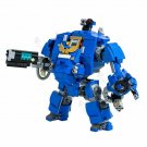 Ultramarine Primaris Redemptor Dreadnought Model Building Blocks Bricks Toys Set