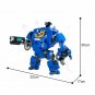 Ultramarine Primaris Redemptor Dreadnought Model Building Blocks Bricks Toys Set