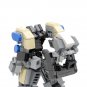 Mecha Building Blocks Bricks Toy Set Mechanised Marine Suit Model Collectibles