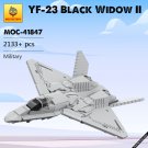 YF-23 II Fighter with Stand Model Building Blocks Set Military MOC Brick Toys YF-23 II Fighter with Stand Model Building Blocks Set Military MOC Brick Toys