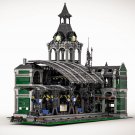 Modular Train Station Building Blocks Set DIY Model MOC Bricks Toys Gift 12714pc