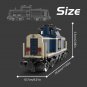 Train V100 German Cargo Locomotive Building Blocks Set Vehicle Models Bricks Toy