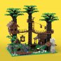 MOC Building Blocks Set for Forestmen's Headquarters House DIY Model Bricks Toys