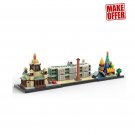 MOC Skyline Building Blocks for Saint Petersburg DIY Model Bricks Toys Set Gift