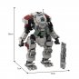 Scorch Titan Mech MOC Building Blocks Set Robot Model Bricks Toys Collectibles