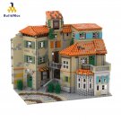 Italian Style Mansion Modular Building Blocks Set 3365pcs Street MOC Bricks Toys