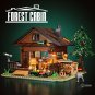 Cabin with Light DIY Models Building Blocks Set MOC Bricks Toys Gift Collections