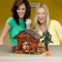 Cabin with Light DIY Models Building Blocks Set MOC Bricks Toys Gift Collections