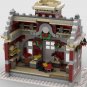 Little Winter Town Hall Model Building Block Set Christmas MOC Bricks Toys Gift