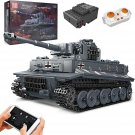 Tiger Tank Model Building Blocks Military MOC Bricks Toy Set with Remote Control Tiger Tank Model Building Blocks Military MOC Bricks Toy Set with Remote Control