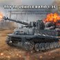 Tiger Tank Model Building Blocks Military MOC Bricks Toy Set with Remote Control