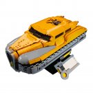Taxi Model Building Blocks Set for 5th Element Car MOC Brick Toy Kids Adult Gift Taxi Model Building Blocks Set for 5th Element Car MOC Brick Toy Kids Adult Gift