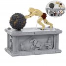 Sisyphus Pushing Stone Motorized Sculpture Model Building Blocks Set Bricks Toys