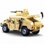 Armored Humvee H1 Off-Road Car Building Blocks Military MOC Bricks DIY Model Toy