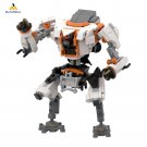 Mech Robot Model in First Person Shooter Game Building Blocks Set MOC Bricks Toy