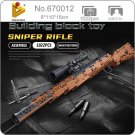 1:1 98K Sniper Rifle Model Building Blocks Set Bricks Toys Collection 1022Pcs 1:1 98K Sniper Rifle Model Building Blocks Set Bricks Toys Collection 1022Pcs