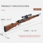 1:1 98K Sniper Rifle Model Building Blocks Set Bricks  Toys Collection 1022Pcs