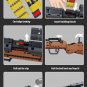 1:1 98K Sniper Rifle Model Building Blocks Set Bricks  Toys Collection 1022Pcs